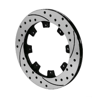 SRP Drilled Performance Rotor - Left Hand (160-7104-bk)